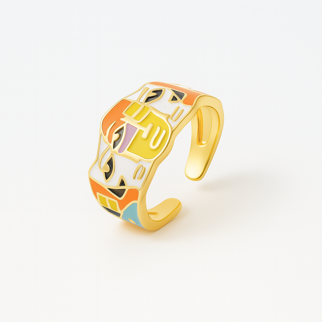 Faces & Places Ring