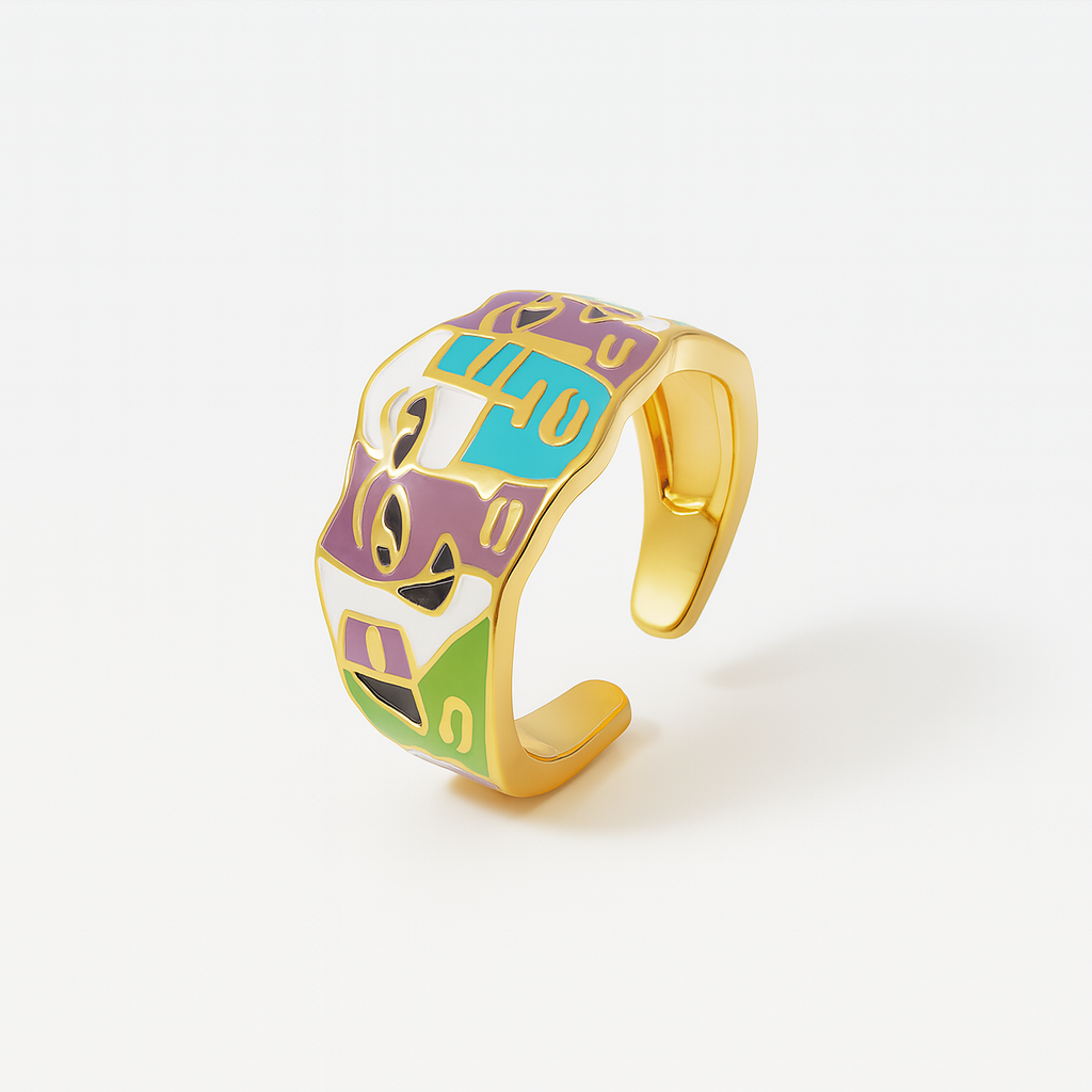 Faces & Places Ring