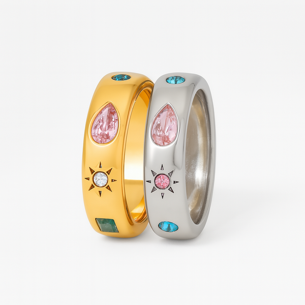 Mosaic of Gems Ring