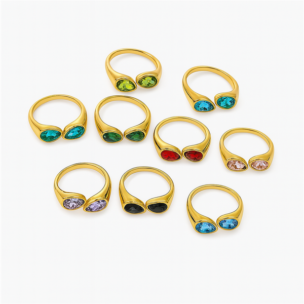 Snake Eyes Ring